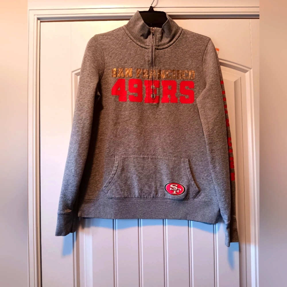 Victoria's Secret NFL San Francisco 49ers Gray Sweatshirt